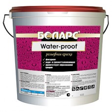 БОЛАРС Water-Proof, акриловое суперэластичное защитное покрытие, 25кг.(2100), расход: 0,6-0,8кг/м2.
